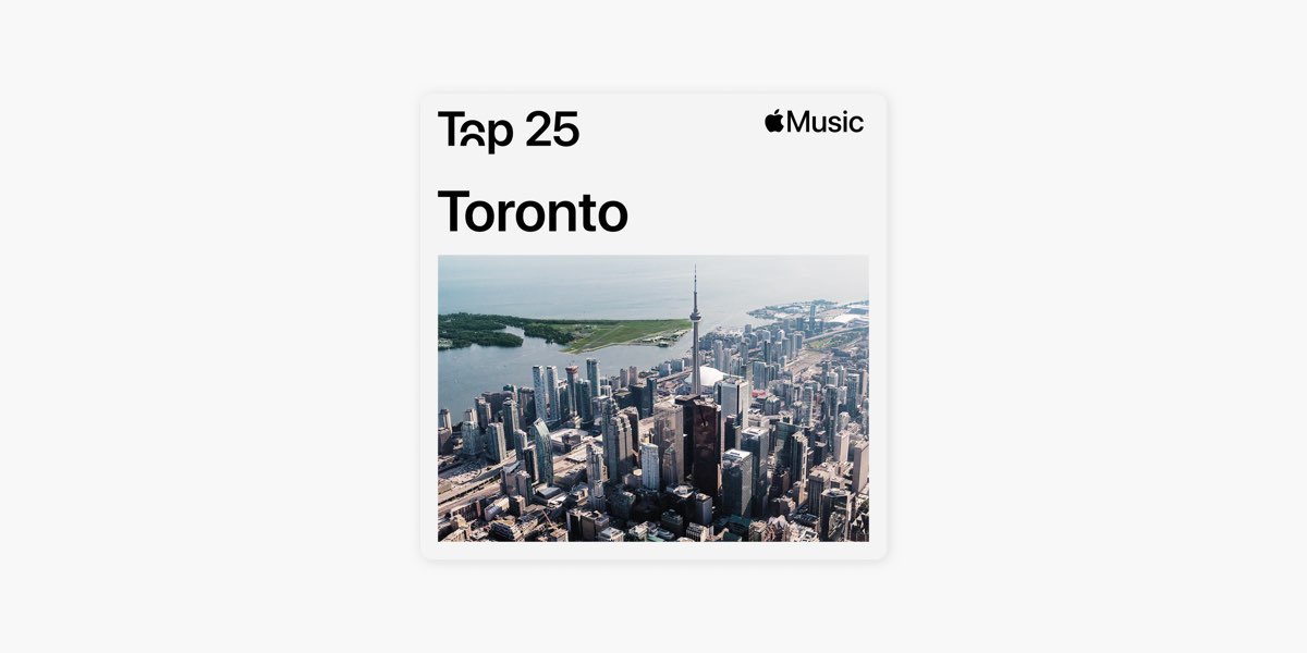 Top 25 Apple Music in toroto