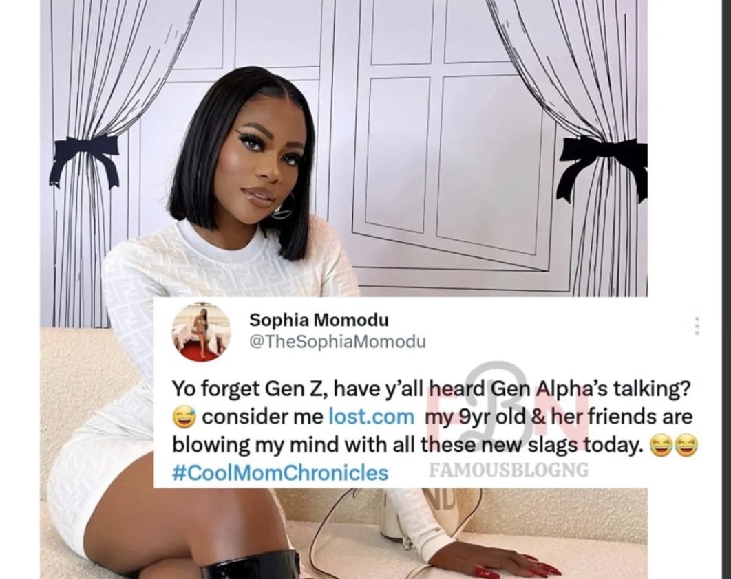 Sophia Momodu shares her daughter’s antics.